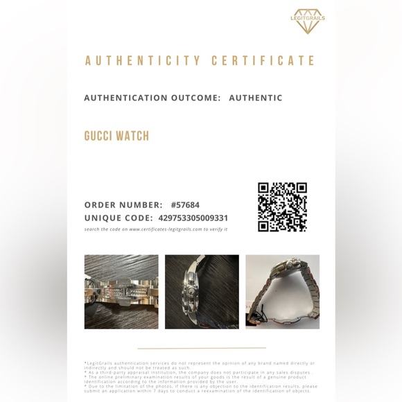 GUCCI G-Chrono Black Dial Watch YA101204 - Picture 8 of 8